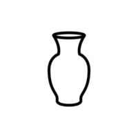 vase icon design vector