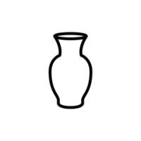 vase icon design vector