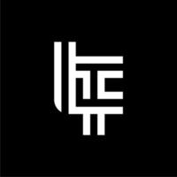 Professional LT Letter Monogram Logo for Corporate Identity and Branding vector