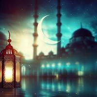 Ramadan mosque islamic lantern photo