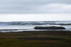 Beautiful landscape, coastline with no people photo