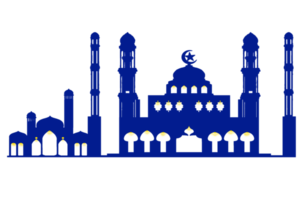 icoon ontwerp van moskee plaats voor moslim bidden png
