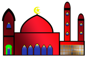 ícone Projeto do mesquita Lugar, colocar para muçulmano orar png