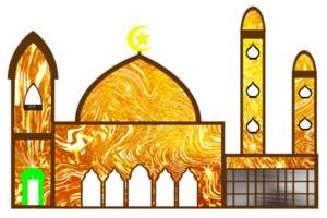 icoon ontwerp van moskee plaats voor moslim bidden png