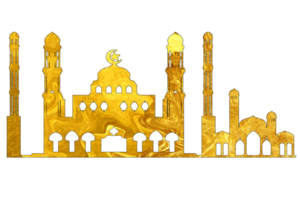 icon design of mosque place for Muslim pray png