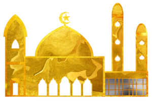 icon design of mosque place for Muslim pray png