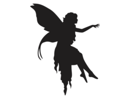 fantasia - Fata silhouette png