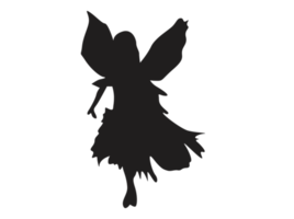 Fantasy - Fairy silhouette png