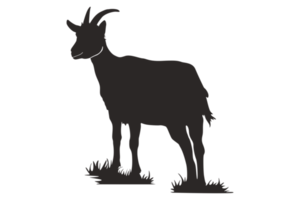 animale - capra silhouette png