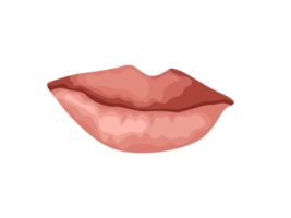 Teil von Körper - - Damen Lippen png