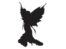 Fantasy - Fairy silhouette png