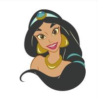 disney princesas en hada cuentos vector