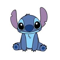 lilo and stitch cartoon vector