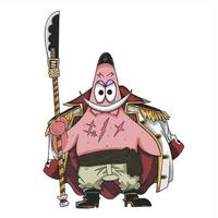 patrick star in spongebob squarepants vector