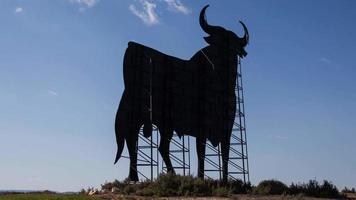 Spanish bull sign icon found all over Spain video