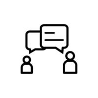 user speech chat bubble icon vector