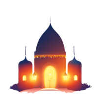 Islamitisch lantaarn helling illustratie png