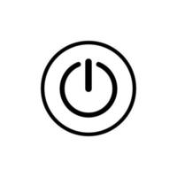 turn off icon design vector