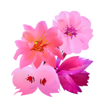 Jahrgang Wasser Farbe Blume Element png