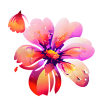 flower watercolor decoration png