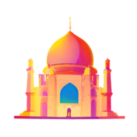 festlich eid Mubarak Gradient Illustration png