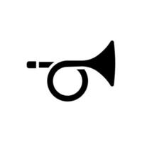 trumpet icon design vector template