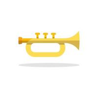 trumpet icon design vector template