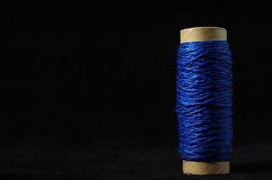 A blue thread photo