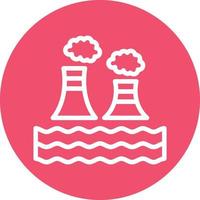 Geothermal Energy Vector Icon Design