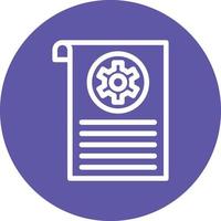 Content Management Vector Icon Design
