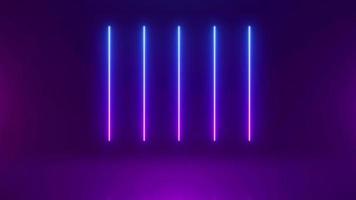 vj abstrakt Licht Laser- Neon- video