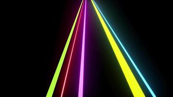 vj astratto leggero laser neon video