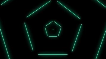 VJ Abstract light laser neon video