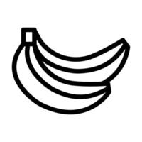 diseño de icono de plátanos vector
