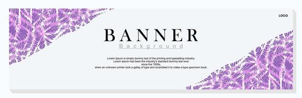 modern banner template vector and graphic