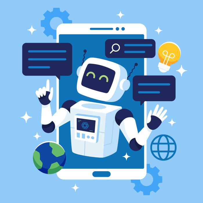 Robotic Coding Vector Art, Icons, and Graphics for Free Download
