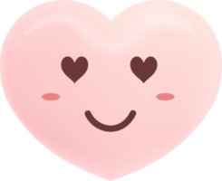 amor fofa coração emoji png