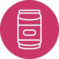 Soda Can Vector Icon Design