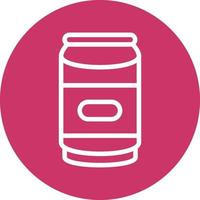 Soda Can Vector Icon Design