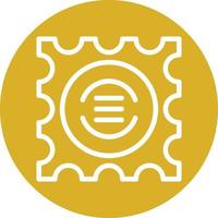 Post Stamp Vector Icon Design