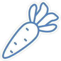 Carrots Vector Icon Style