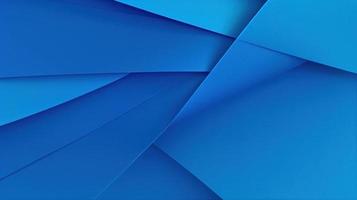 abstract blue background with smooth lines and waves, 3d illustration photo