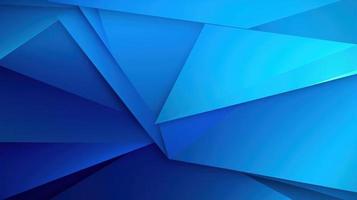 abstract blue background with smooth lines and waves, 3d illustration photo