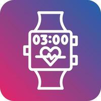 Smart Watch Vector Icon Design