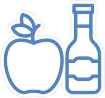 Cider Vector Icon Style