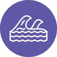 Waves Vector Icon Design