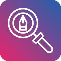 Observation Vector Icon Design