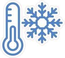 Cold Vector Icon Style