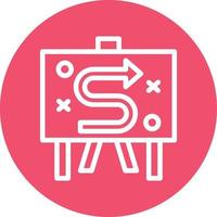 Strategy Vector Icon Design