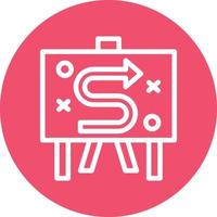 Strategy Vector Icon Design